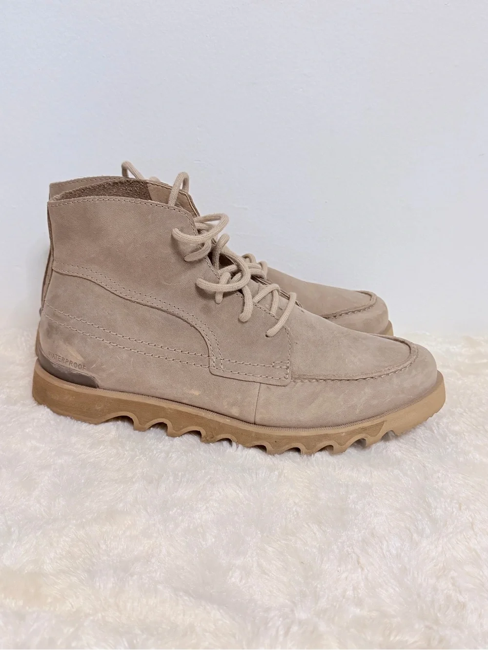 Sorel Gray Kezar Moc-Toe Boots Size 10